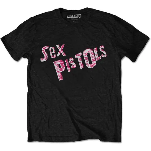 Sex Pistols tričko Multi-Logo Čierna S