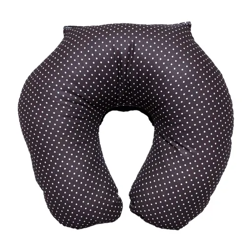 Polášek Cestovný vankúš - Tmavosivá / bodky