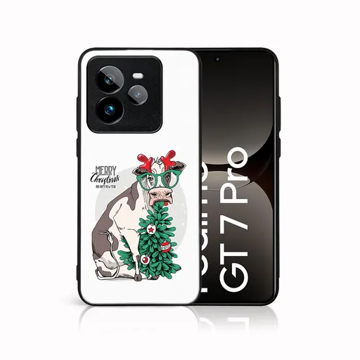 MY ART Kryt s vianočným dizajnom Realme GT 7 Pro 5G MERRY CHRISTMAS (074)