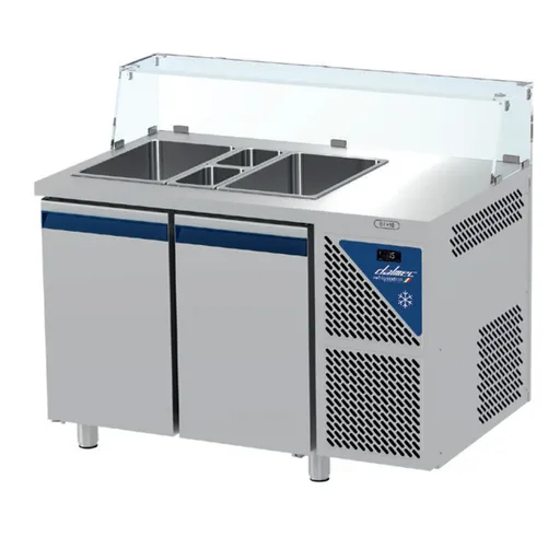 Saladeta DALMEC 2x dvere so sklom