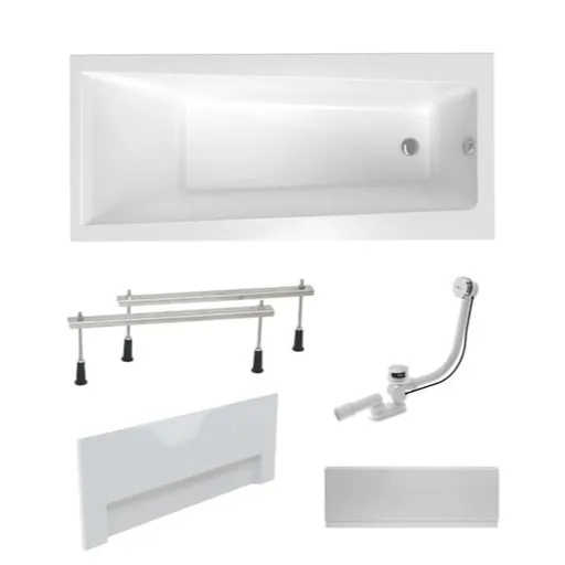 Obdĺžniková vaňa Laguna Idea Plus 170x75 cm akrylát ľavá aj pravá SIKOID1700ANP