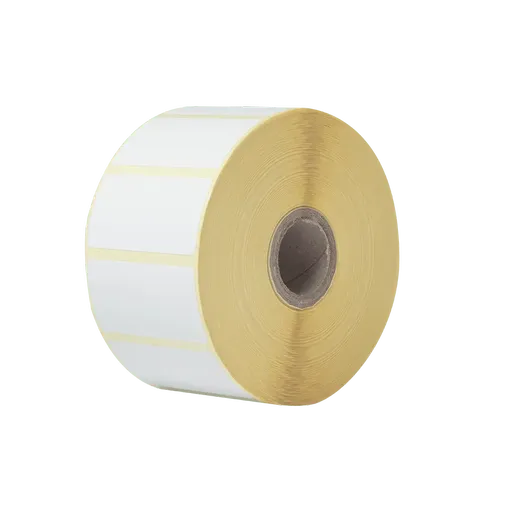 Brother BDE1J026051102, 51mm x 26mm, biele papierové štítky, 1900 etiket
