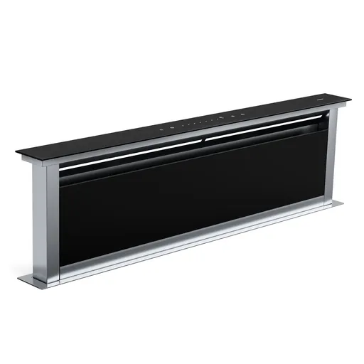 Klarstein Royal Flush Eco digestor, 840 m³/h prietoku vzduchu, šikmý, EEK A, 64 dB, LED