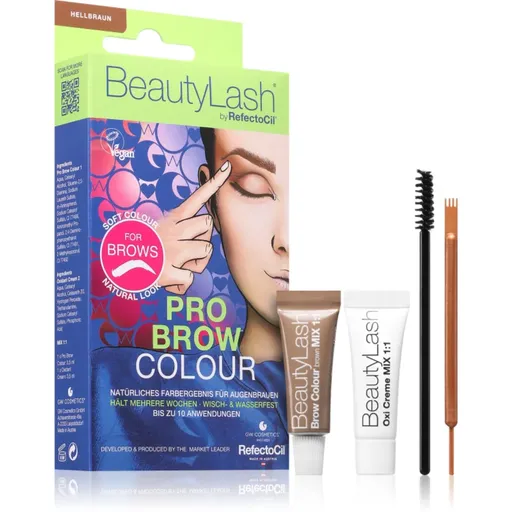 RefectoCil Pro Brow Colour farba na obočie odtieň Light Brown 1 ks