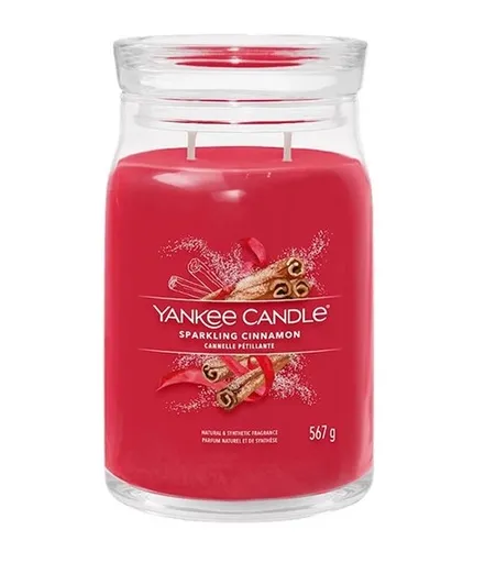 Yankee Candle Signature Sparkling Cinnamon 567g