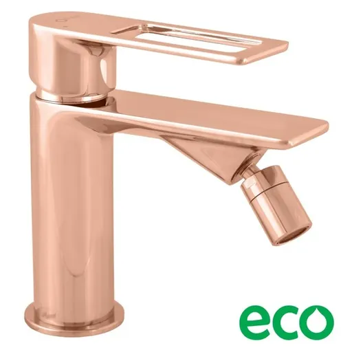 RAV SLEZÁK Nil bidetová batéria bez výpuste zlatá ružová NL244.5ZRL