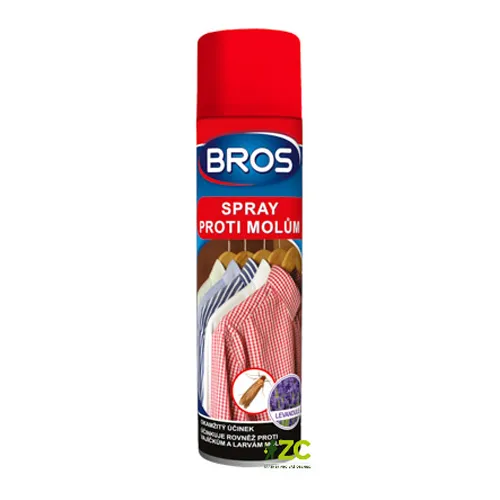 Sprej proti šatňovým moľom BROS 150ml