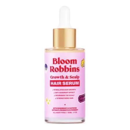 Bloom Robbins Growth & Scalp HAIR SERUM sérum na rast vlasov s rozmarínom 50 ml