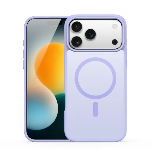 DUX YIND Ochranný obal s MagSafe pre Apple iPhone 17 Pro fialový