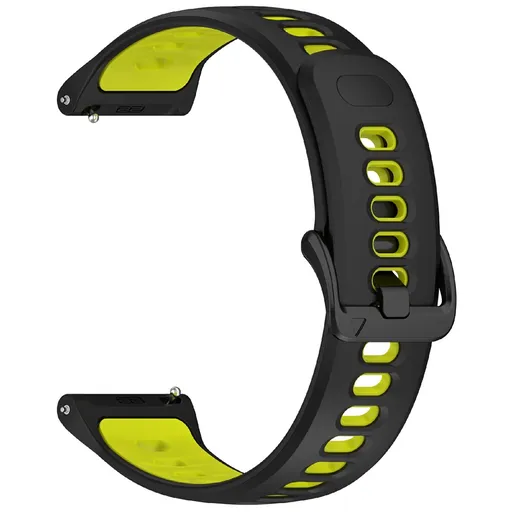 SPORTY Vymeniteľný silikónový remienok Coros Pace 4 BLACK-LIME