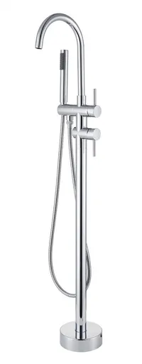 BESCO - Stojánková vaňová batéria ILLUSION I Chróm BABWIICH