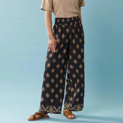 Nohavice s potlačou, pre nižšiu postavu