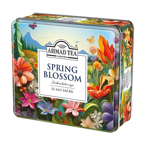 AHMAD TEA Spring blossom kolekcia čajov 32 vrecúšok