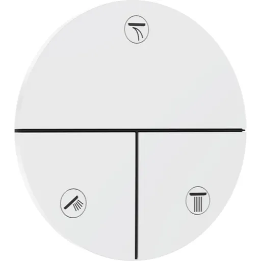 Hansgrohe ShowerSelect Comfort S ventil bez podomietkového telesa matná biela 15558700