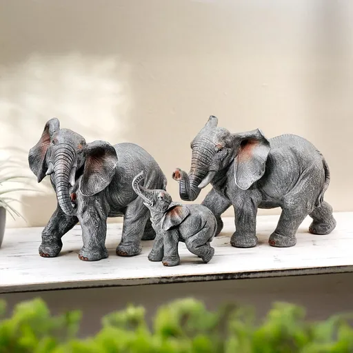 Weltbild Sada 3 dekorativních figurek Sloní rodina