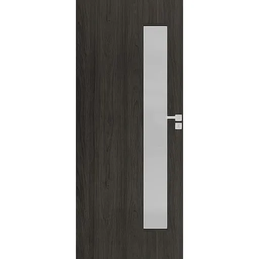 Interiérové dvere Naturel Deca pravé 80 cm brest antracit DECA10JA80P