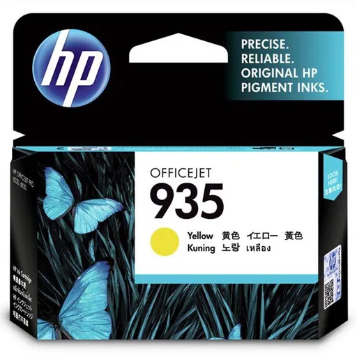 HP C2P22AE - originálna cartridge HP 935, žltá, 400 strán