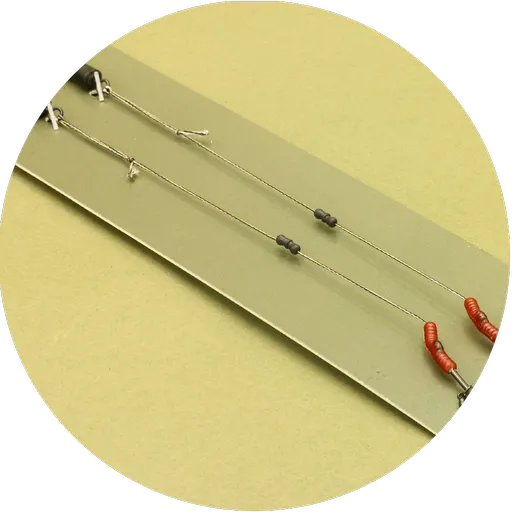 One more cast hotové náväzce meta terminal tackle all-in-1 rig braid solid bag 2 ks - veľkosť 4