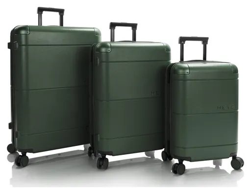 Sada cestovných kufrov Heys Zen S,M,L Green