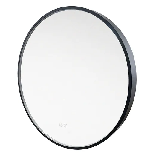 Mereo Zrkadlo okrúhle pr. 80 cm, LED osvetlenie a odhmlievanie CN165