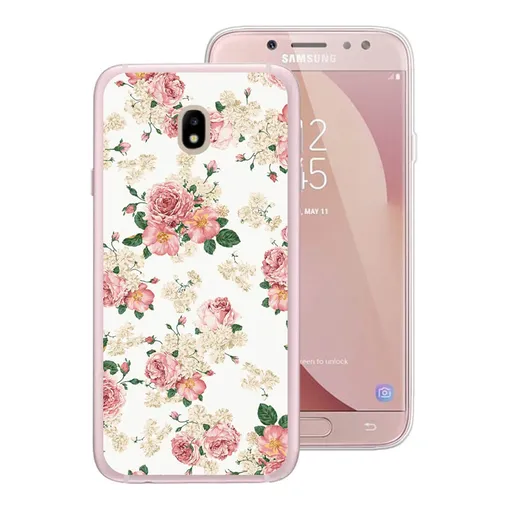 PROTEMIO MY ART kryt Samsung Galaxy J5 2017 (J530) PINK ROSES (016)