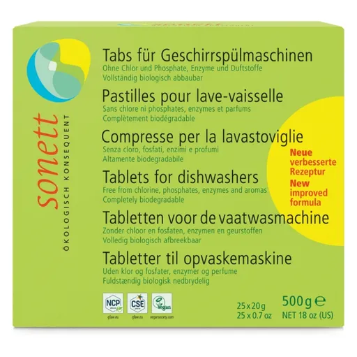 SONETT Tablety do umývačky riadu (25 ks) 500 g