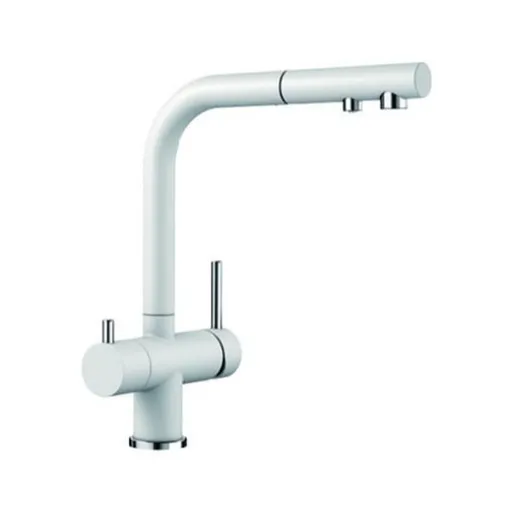 Blanco Fontas-S II drezová batéria s vyťahovacou sprškou biela 525204