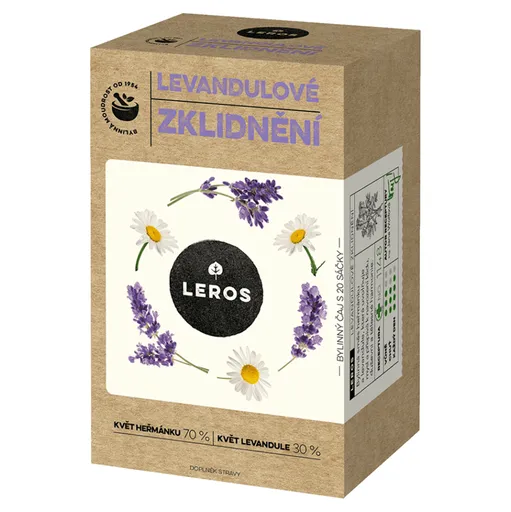 LEROS Levandulove upokojenie 20 sáčkov