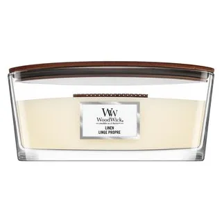 Woodwick Linen vonná sviečka 453,6 g