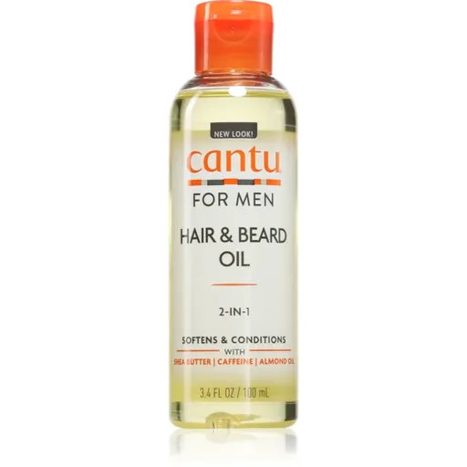 CANTU Men Hair & Beard Oil vyživujúci olej na vlasy a fúzy pre mužov 100 ml
