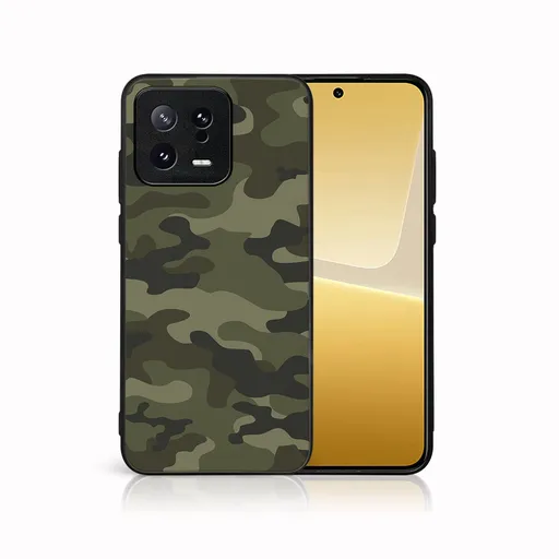 MY ART Ochranný kryt pre Xiaomi 13 GREEN CAMO (235)