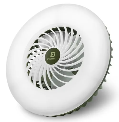 Delphin ventilátor so svetlom ventix 4400 mah