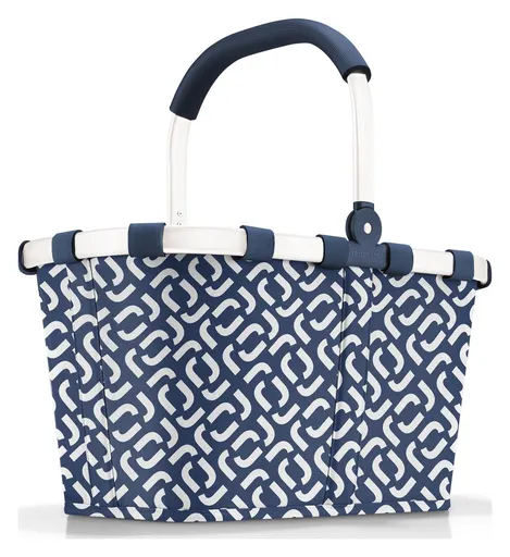 Skladací nákupný košík Reisenthel Carrybag Frame Signature Navy
