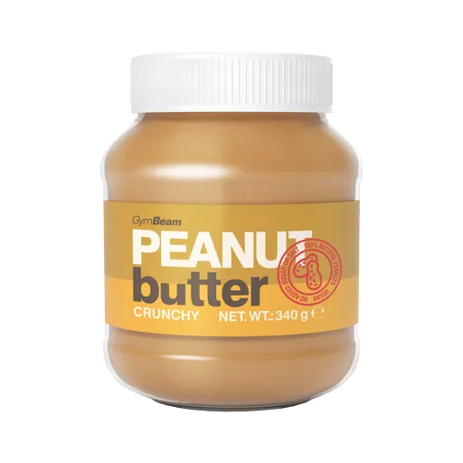 GYMBEAM Arašidové maslo 100% chrumkavé 340 g