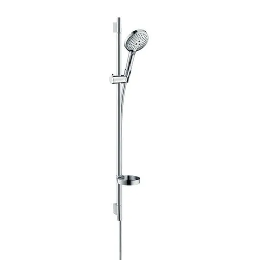 Sprchový set Hansgrohe Raindance Select S s mydlovničkou biela/chróm 26631400