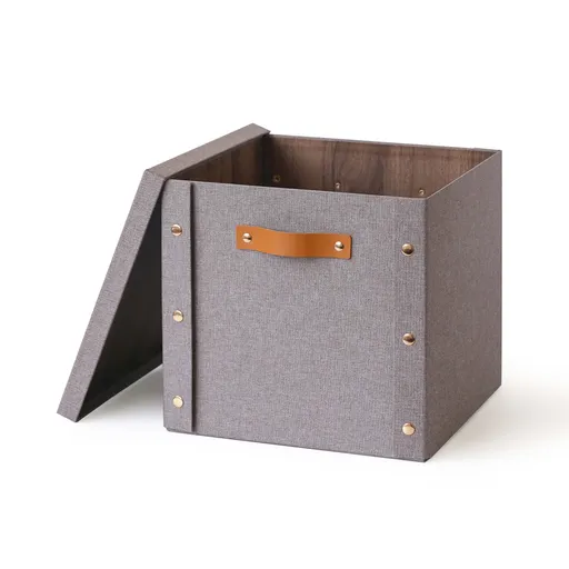 TORO Úložná krabica s vekom KITCHISIMO 30x30x28cm