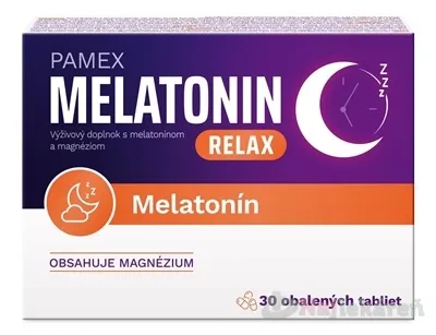 PAMEX MELATONIN RELAX 30 tabliet