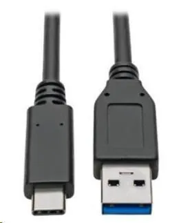 PremiumCord kábel USB-C - USB 3.0 A (USB 3.2 generation 2, 3A, 10Gbit/s) 0.15m