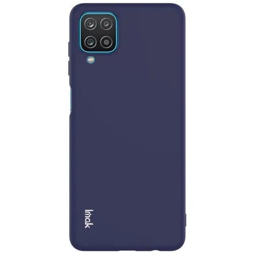 IMAK RUBBER Gumený kryt Samsung Galaxy A12 / M12 tmavomodrý