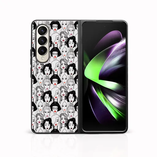 MY ART Ochranný kryt pre Samsung Galaxy Z Fold4 5G LIPSTICK (174)