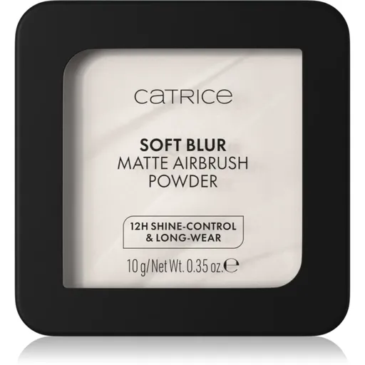 Catrice Soft Blur Matte Airbrush Powder zmatňujúci fixačný púder odtieň 001N 10 g