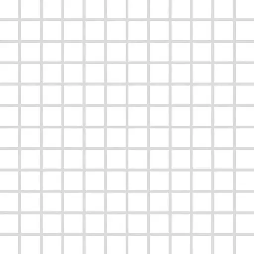 Mozaika Rako Color Two biela 30x30 cm mat GDM02023.1