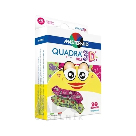QUADRA 3D GIRLS Náplasť