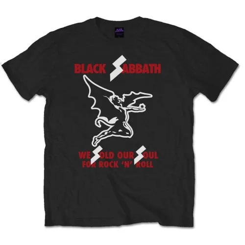Black Sabbath tričko Sold our Soul Čierna S