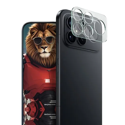 IMAK FULL COVER Sklo pre fotoaparát POCO F8 Ultra TRANSPARENT