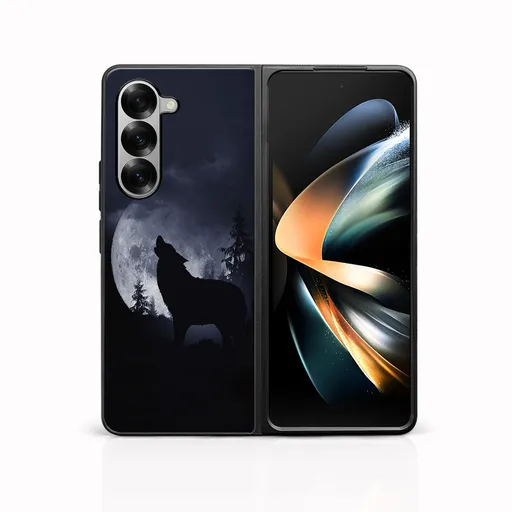 MY ART Ochranný kryt pre Samsung Galaxy Z Fold6 5G WOLF (247)