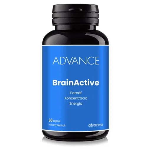 ADVANCE Brain Active pamäť, koncentrácia, energia 60 kapsúl
