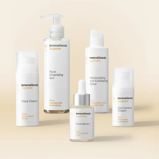 InnovaGoods Balíček rutiny na obličej Rice
