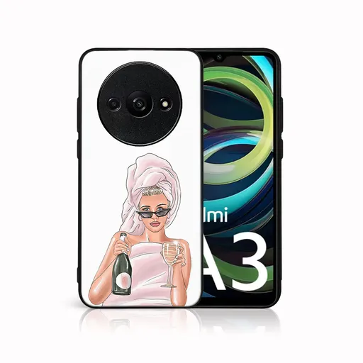 MY ART Ochranný kryt pre Xiaomi Redmi A3 CHAMPAGNE (134)