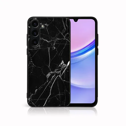 MY ART Ochranný kryt pre Samsung Galaxy A16 / A16 5G BLACK MARBLE (142)